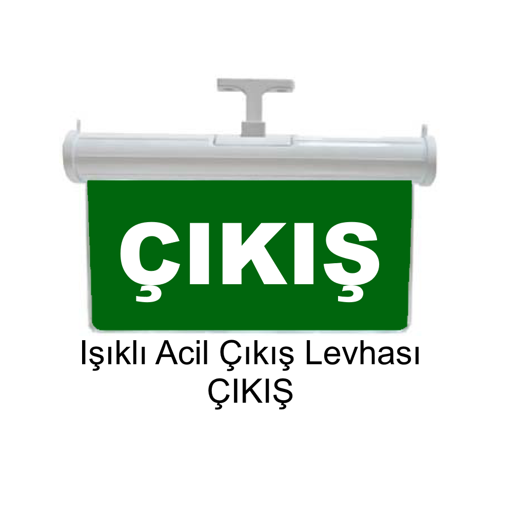 Işıklı Acil Çıkış Levhası (Çıkış) GN-AC26